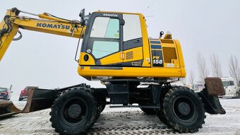 Prodám Komatsu PW 158 s 3D Nivelací TOP výbava TOP stav - 2