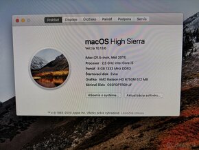 Apple iMac 21,5" (mid 2011)  - PREDANE - 2