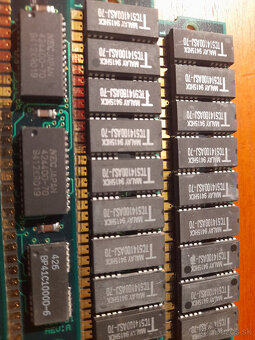 Predám retro 30 pin simm ram - 2