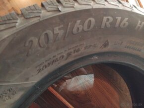 ZIMNE PNEUMATIKY 205/60 R16 - 2