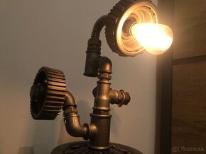 Industriálna lampa - steampunk - 2