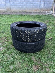 205/50 r17 zimné CONTINENTAL 93V; XL - 2