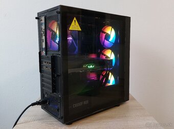 Herný pc 8jadro AMD Ryzen 7 5800X 3,80ghz/NVME/RX5700XT 8GB - 2