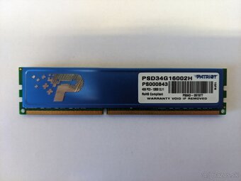 Patriot Signature Line DDR3 4GB 1600MHz CL11 - 2