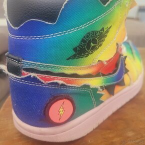 J Balvin Air Jordan 1 High OG Multi Color Sneaker - 2