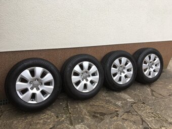 Disk Audi r16 + pneumatiky Bridgestone 225/60 r16 - 2