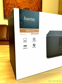 Hama digitálne rádio DR1550CBT FM/DAB/DAB+/CD/BT - 2