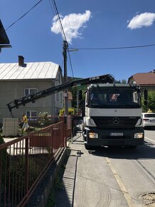 MERCEDES-BENZ AXOR 1829 SKLÁPAČ S3 HYDRAULICKÁ RUKA EURO 5 - 2