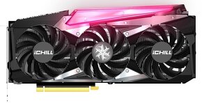 Predám Inno3D GeForce RTX 3060 Ti iCHILL X3 RED LHR - 2