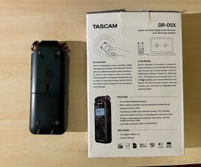 TASCAM DR-05X audio rekordér - 2