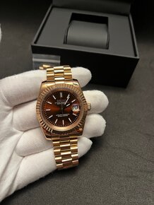 Seiko mod Datejust Chocolate - 2