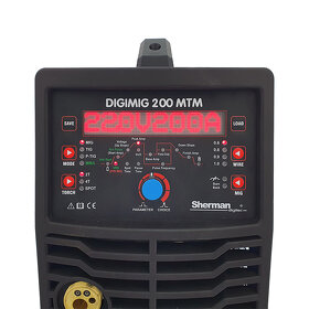 Sherman DIGIMIG 200 MTM- MIG, TIG HF, MMA, TIG PULSE - 2