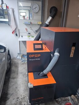 Peletový kotol Opop Biopel mini 15kW - 2