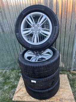 5x112 R17 ORIGINÁL AUDI DISKY Continental 235/55 - 2