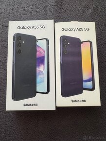 Predám SAMSUNG GALAXY  A55 5G 128GB   A25 5G nové - 2