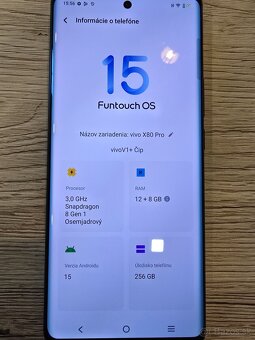 Predám Vivo X80 PRO - 2