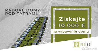 Najkrajšie radové domy v novej rezidencii Pri lese - 2