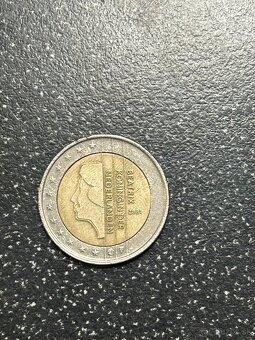 Predám 2€ Beatrix Koninginder Nederlanden 2001 - 2