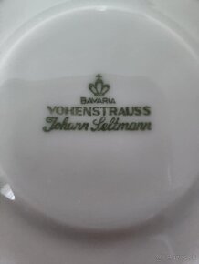 Porcelán Bavaria Vohenstrauss - 2ks šálka, 2ks podšálka - 2