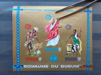 Poštové známky - BURUNDI - DOMORODCI - 2