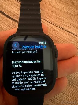 Apple Watch Ultra 2 Black 4 mesačne top stav - 2