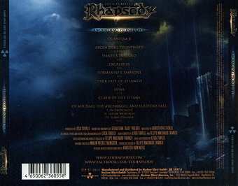 cd Rhapsody (Luca Turilli's) – Ascending To Infinity 2012 - 2