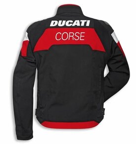 Moto Vodeodolna Textilna Bunda -Ducati- Osobne Aj Poštou - 2