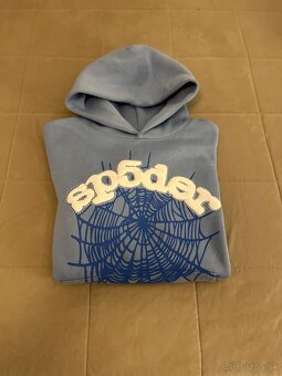 Sp5der Web Hoodie Sky Blue - 2