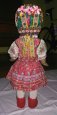 Krojovaná bábika v Hrušovskom kroji 60-ročná - 2