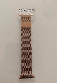 Milánsky ťah  milanese loop Apple 3840mm 4244mm čiernystrieb - 2