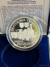 10 EUR Ag, Železnica BA-TT, proof, 2023 - 2