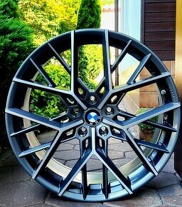 alu R21 5x120, bicolor, BMW 5, F10, F11 /+X3, X4.../ + pneu - 2