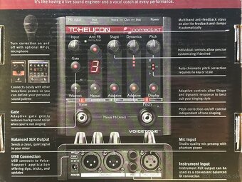 TC Helicon Voicelive XT - dolaďovanie tónu v reálnom čase - 2