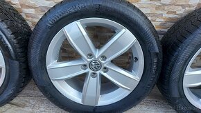 Predám originál disky VW Corvara 5x112 Continental215/55r17 - 2