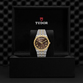 TUDOR ROYAL CHOCHOLATE 41 mm zlato/ocel - 2