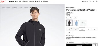 Nová bežecká bunda Reebok Performance Certified Vector Jacke - 2