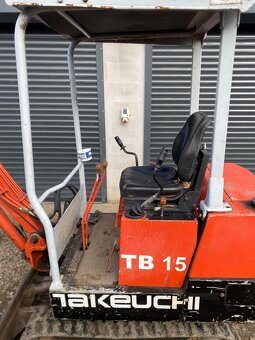 Takeuchi TB15 Japonsky MiniBager - 2