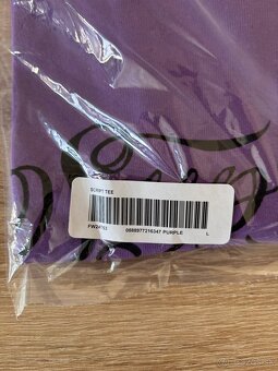 Supreme Purple Script Tee - 2