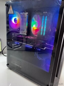 Herné PC: Ryzen 5 5600X, RX 6700 XT, 16GB RAM, 1T NVMe - 2