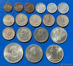 Rôzne mince Slovenský štát - 2
