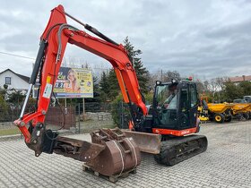 Minibager bager minirypadlo KUBOTA KX080-4, JCB Cat Takeuchi - 2