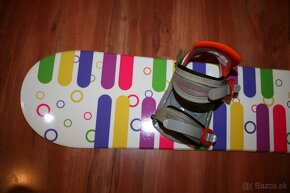 detsky snowboard Cygnus 120 cm , topanky Boa system - 2