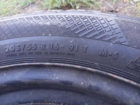 Pneumatiky + Disky 205/55R16 - 2