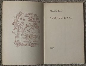 Martin Rázus - Stretnutie (M.Benka, vyd. 1937) - 2