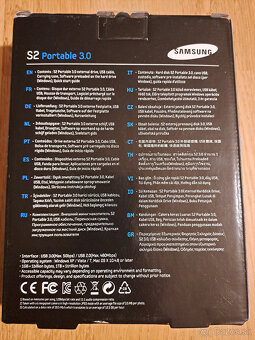 Predám externý HDD Samsung S2 Portable 2,5'', 500GB - 2