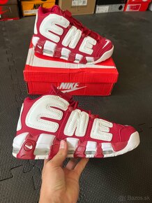 Nike Air Uptempo Supreme Red - 2