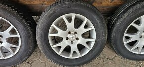 Alu disky 5×112 + letná sada pneu 235/55 r 17 - 2