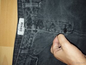 Denim riflova sukňa a letný top - 2