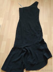 čierne spoločenské šaty, dlhé, v.36. - 2