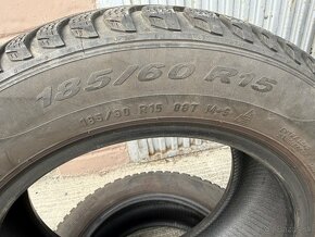 2ks Zimne pneumatiky PIRELLI 185/60 R15 - 2